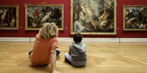 Kunstfreunde in der ALten Pinakothek