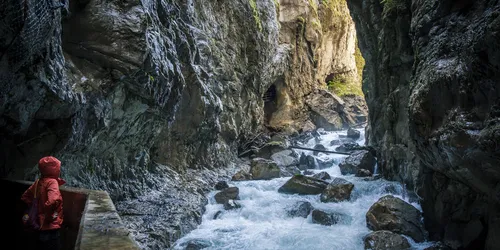 Blick auf die Partnachklamm