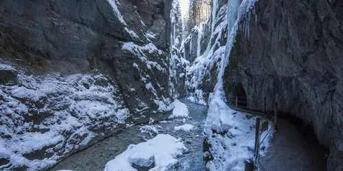 Partnachklamm im Winter