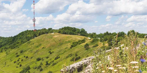 Der Gipfel des Hesselbergs