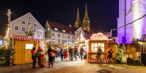 Christmas glamour at the Regensburg Christmas market