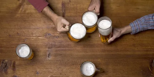 Beer-fuelled further training 